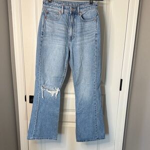 American Eagle Outfitters Light Blue Flare Jeans